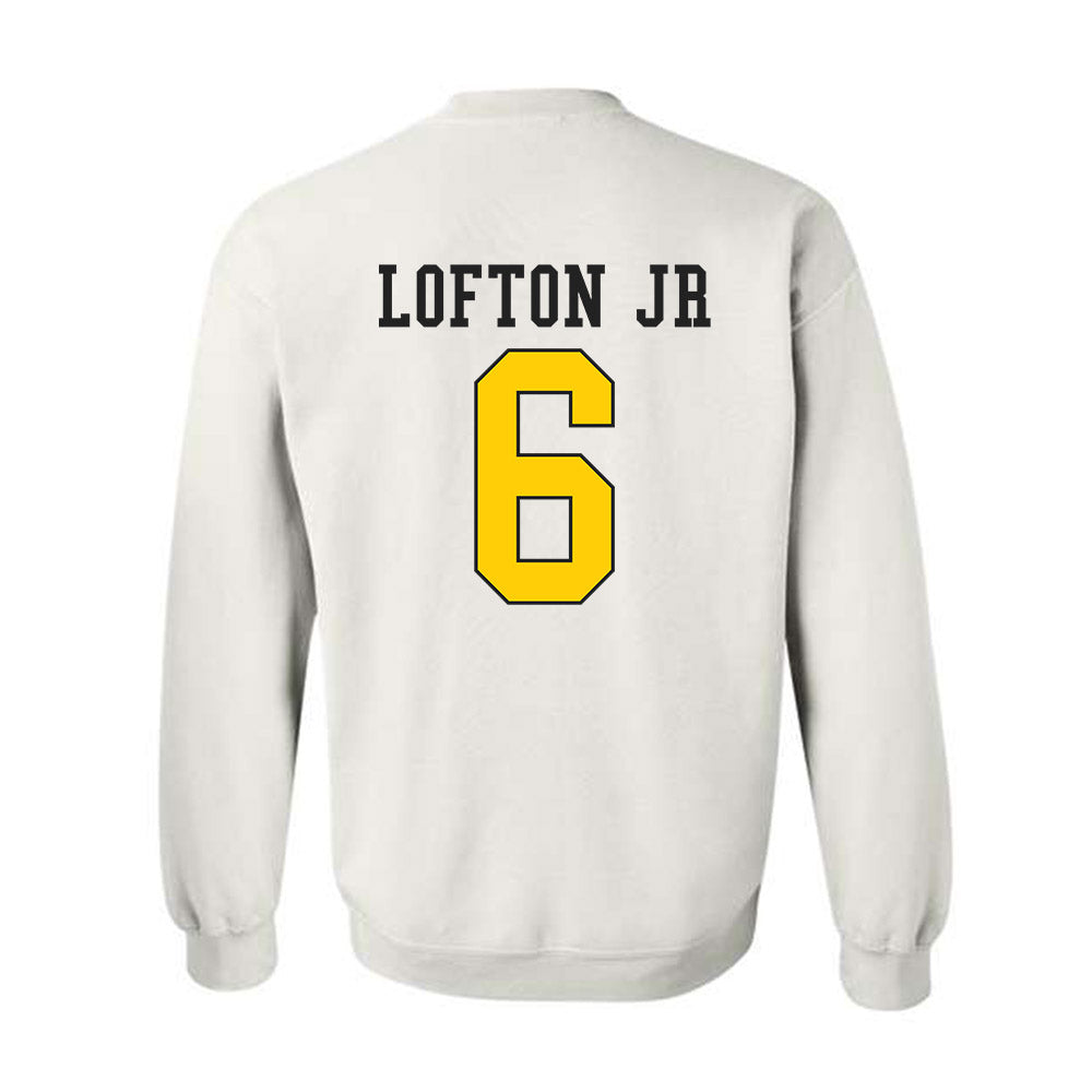App State - NCAA Football : Christopher Lofton jr - Generic Shersey Crewneck Sweatshirt-1