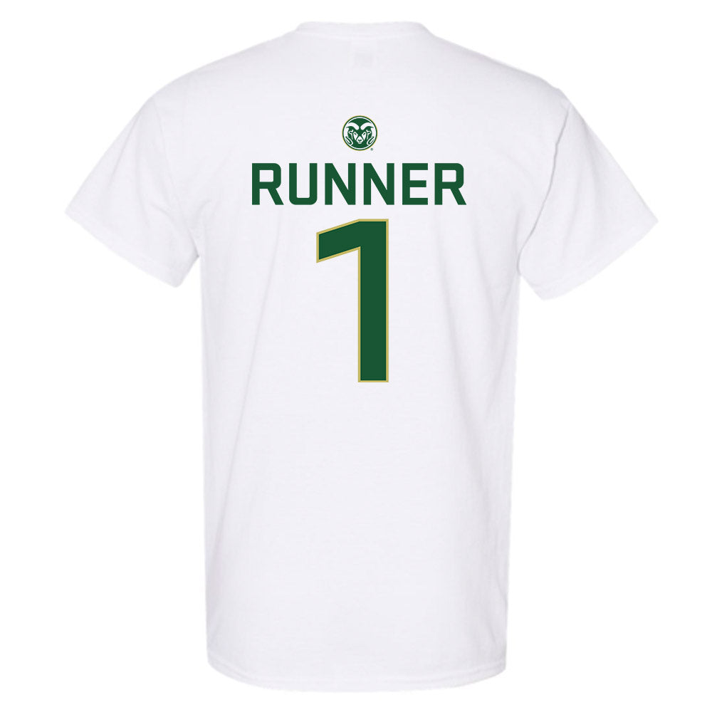 Colorado State - NCAA Women's Basketball : Camryn Runner - T-Shirt-1