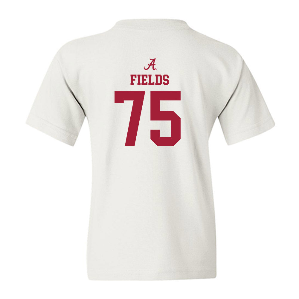Alabama - NCAA Football : Ethan Fields - Classic Shersey Youth T-Shirt-1