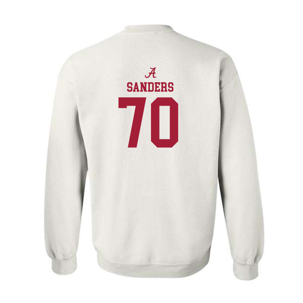 Alabama - NCAA Football : William Sanders - Classic Shersey Crewneck Sweatshirt-1