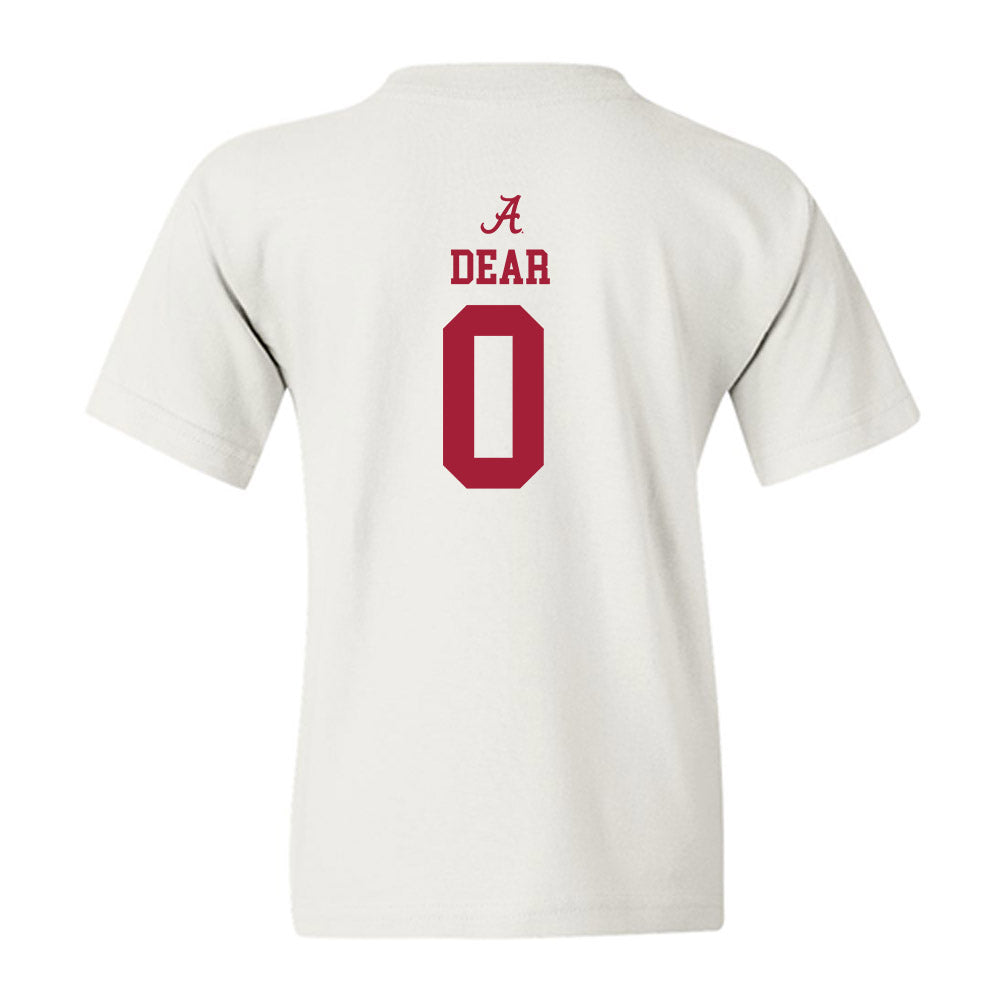 Alabama - NCAA Football : AK Dear - Classic Shersey Youth T-Shirt-1