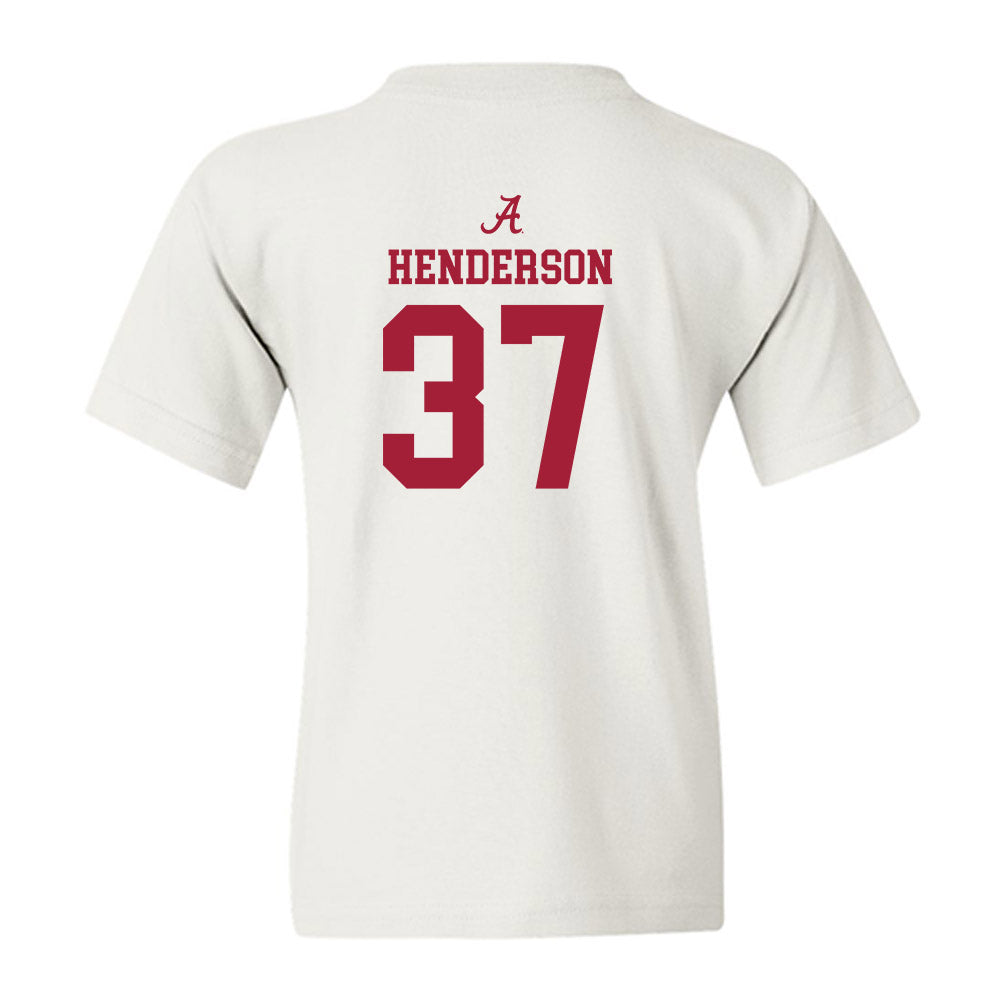 Alabama - NCAA Football : Tyler Henderson - Classic Shersey Youth T-Shirt-1