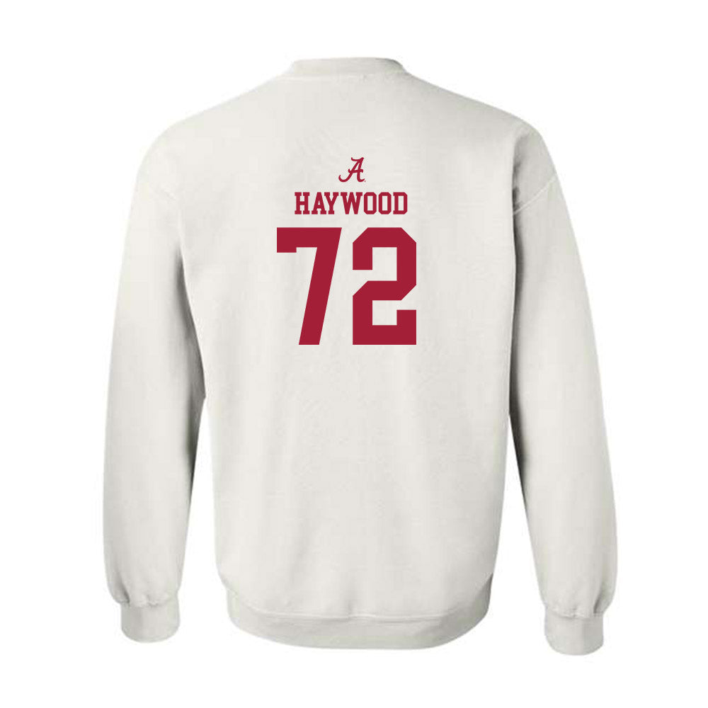 Alabama - NCAA Football : Ty Haywood - Classic Shersey Crewneck Sweatshirt-1