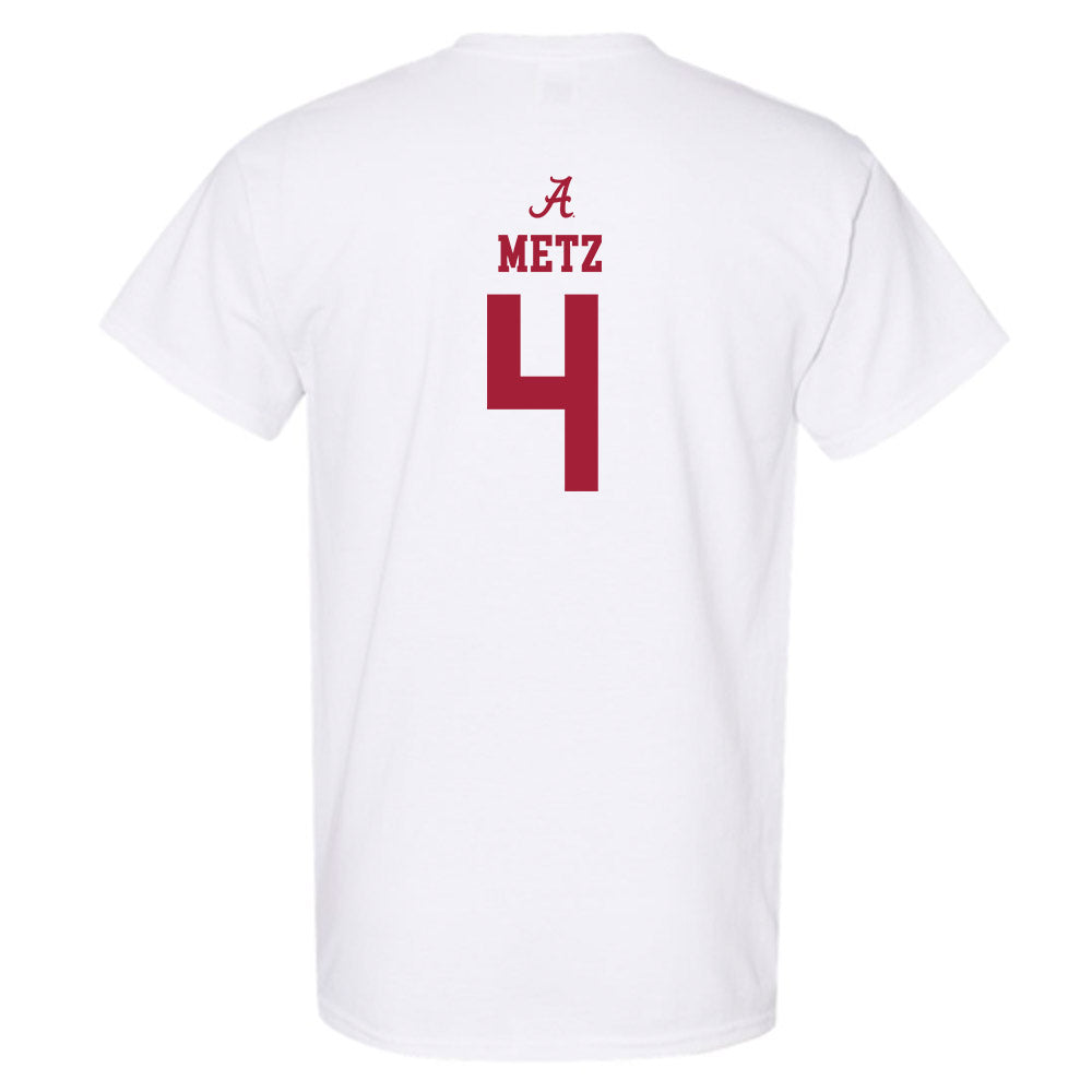 Alabama - NCAA Football : Luke Metz - Classic Shersey T-Shirt-1