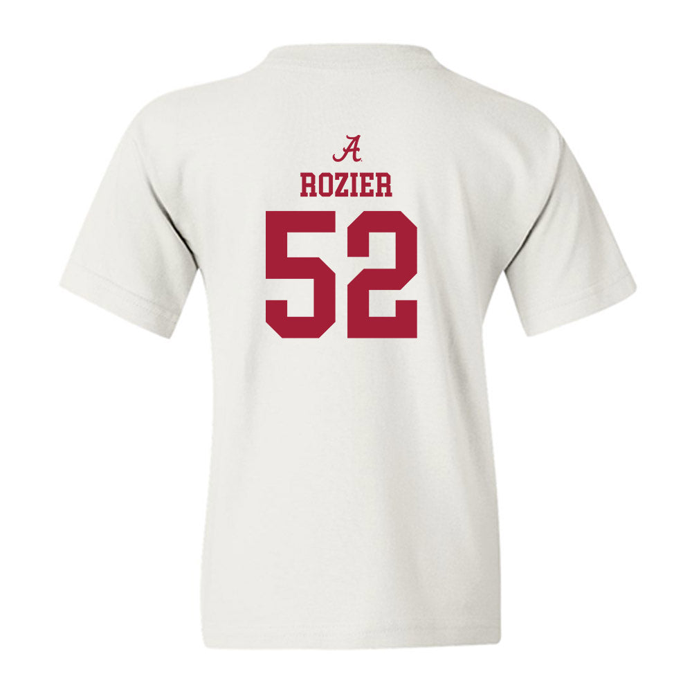 Alabama - NCAA Football : Alex Rozier - Classic Shersey Youth T-Shirt-1