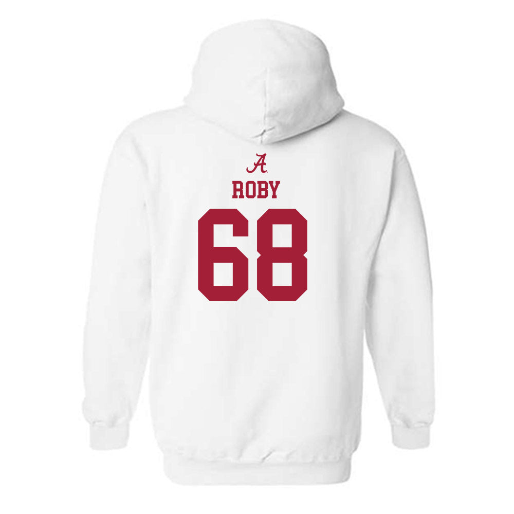 Alabama - NCAA Football : Billy Roby - Classic Shersey Hooded Sweatshirt-1