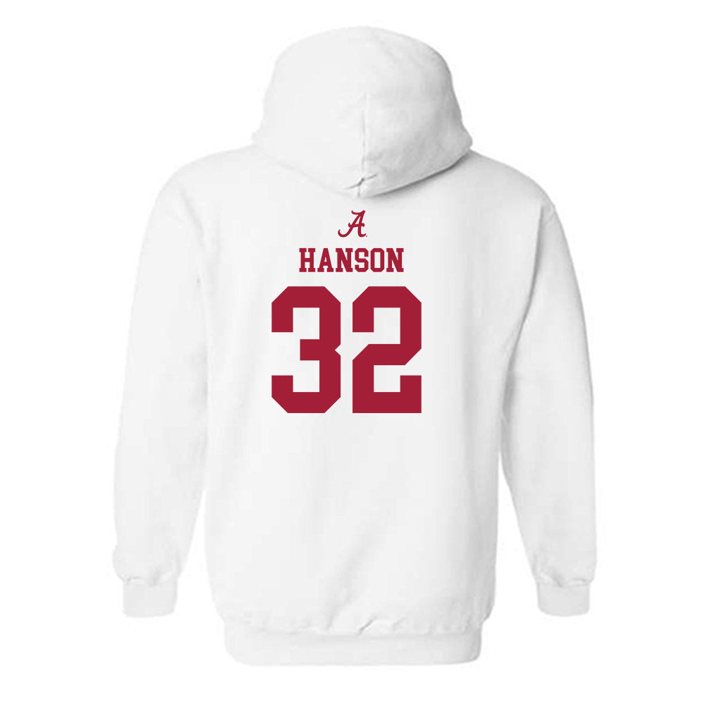 Alabama - NCAA Football : Griffin Hanson - Classic Shersey Hooded Sweatshirt-1