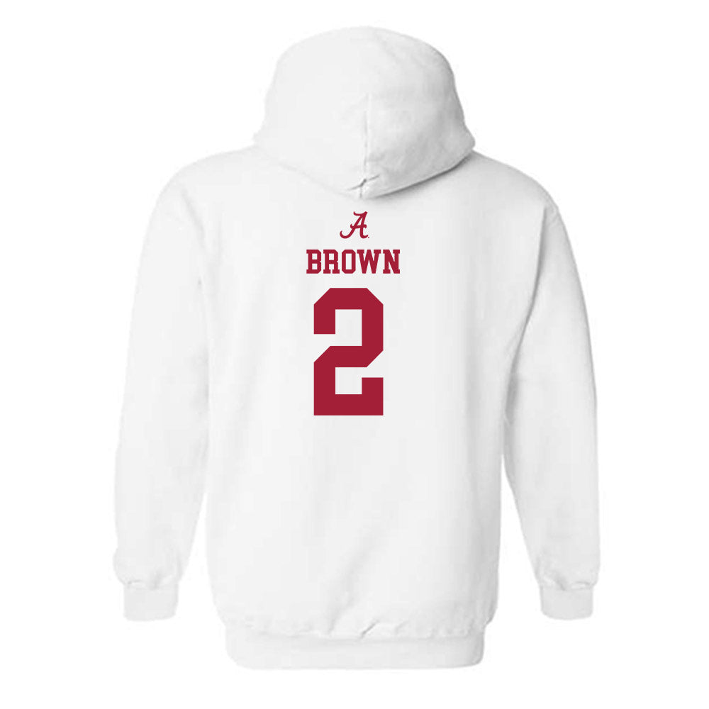 Alabama - NCAA Football : Zabien Brown - Classic Shersey Hooded Sweatshirt