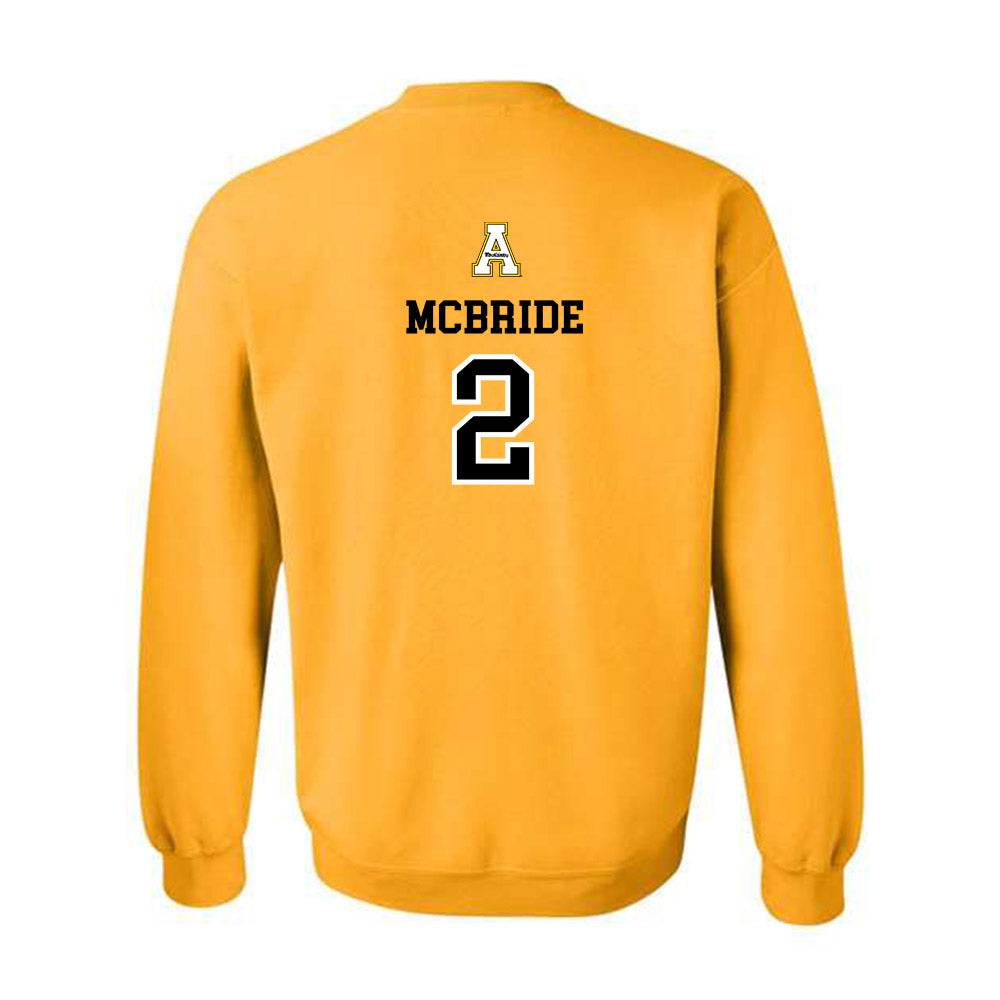 App State - NCAA Women's Basketball : Jayden McBride - Generic Sports Crewneck Sweatshirt-1