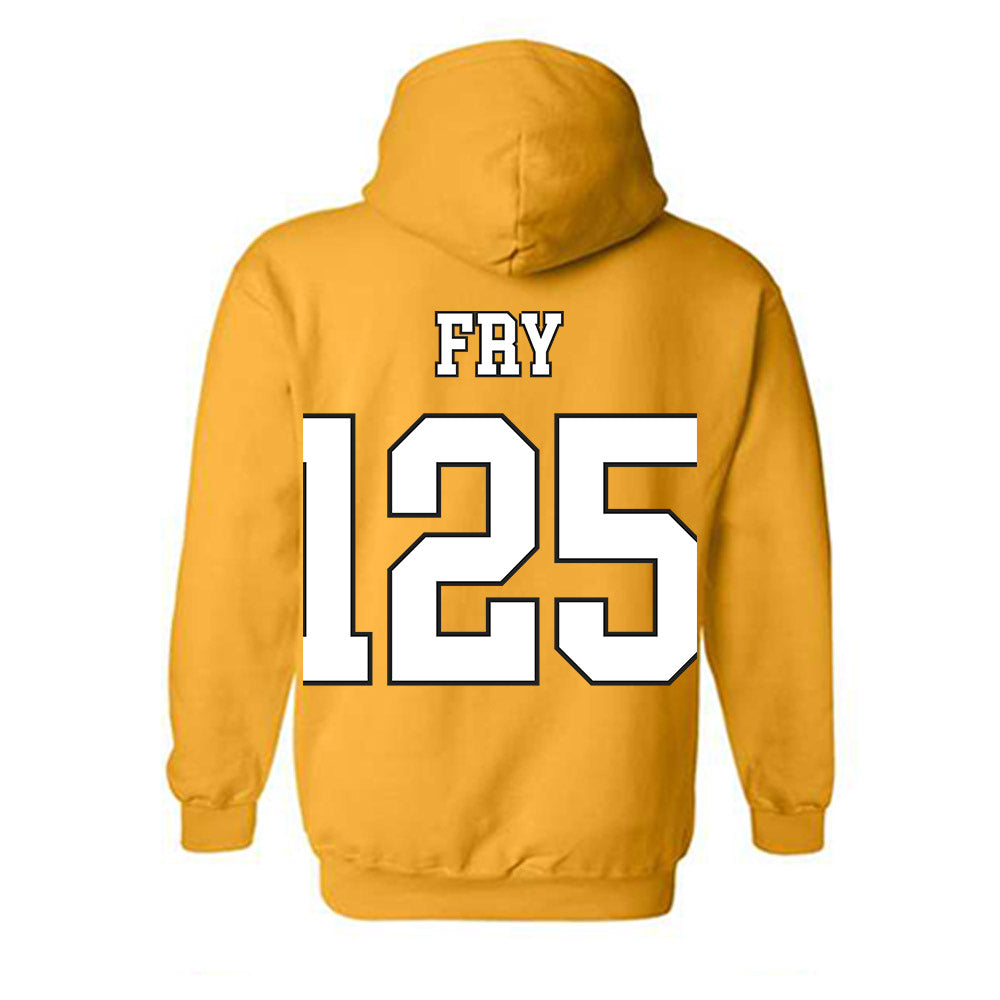 App State - NCAA Wrestling : Eamon Fry - Generic Shersey Hooded Sweatshirt-1