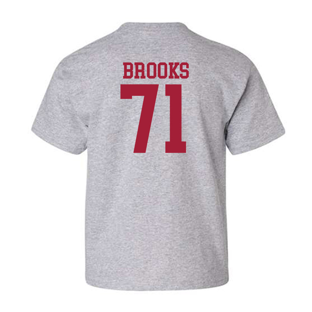 Alabama - NCAA Football : Nick Brooks - Classic Shersey Youth T-Shirt-1