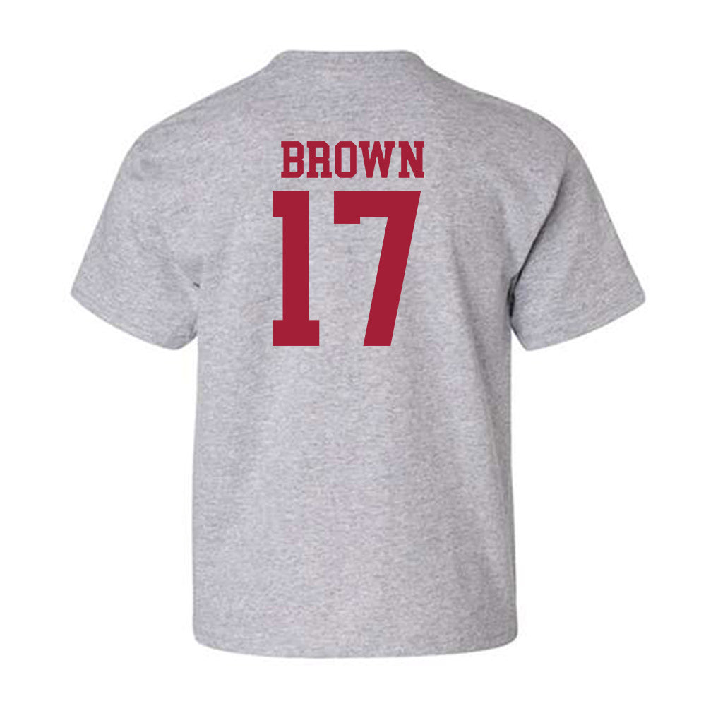 Alabama - NCAA Football : Trae'shawn Brown - Classic Shersey Youth T-Shirt-1