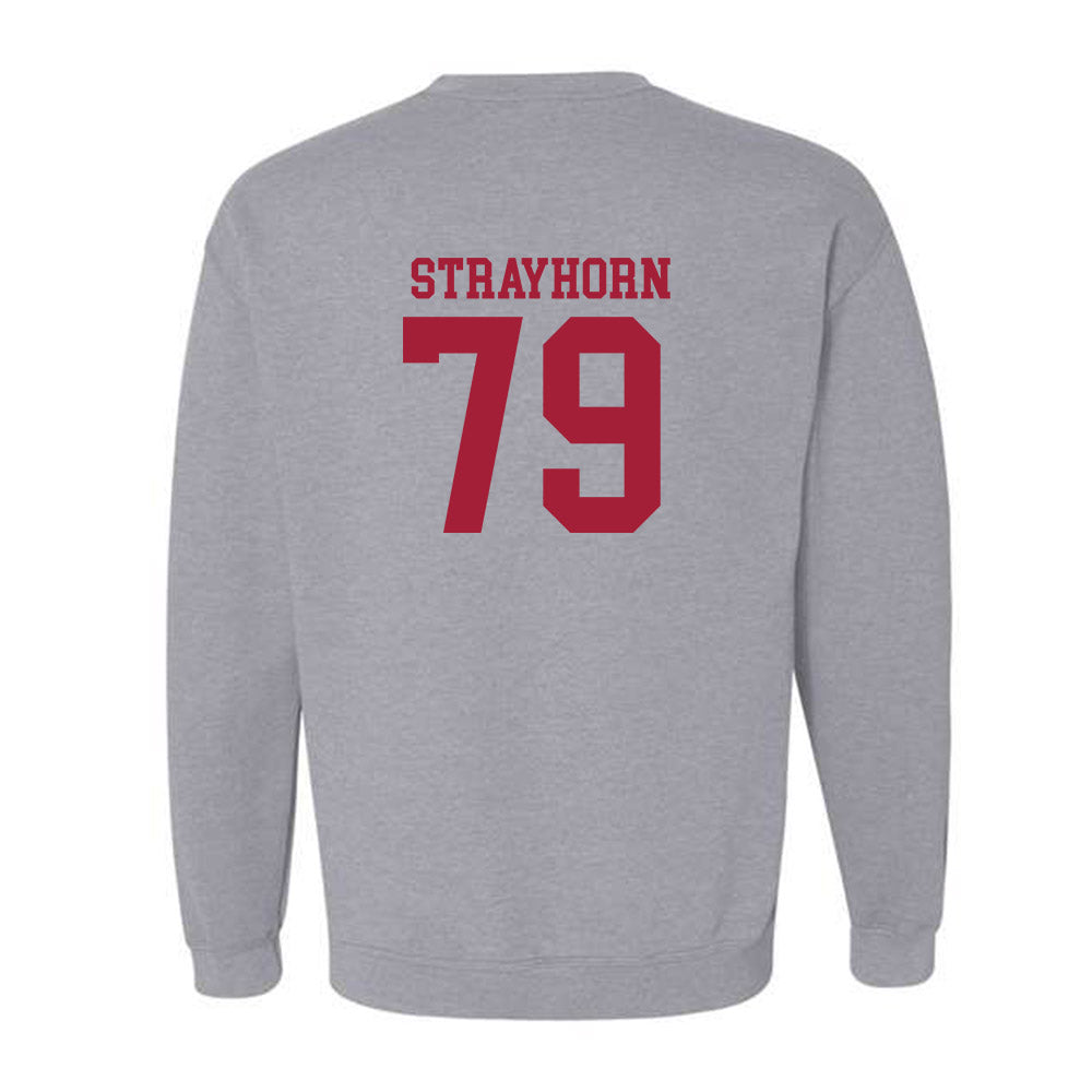 Alabama - NCAA Football : Kaden Strayhorn - Classic Shersey Crewneck Sweatshirt-1