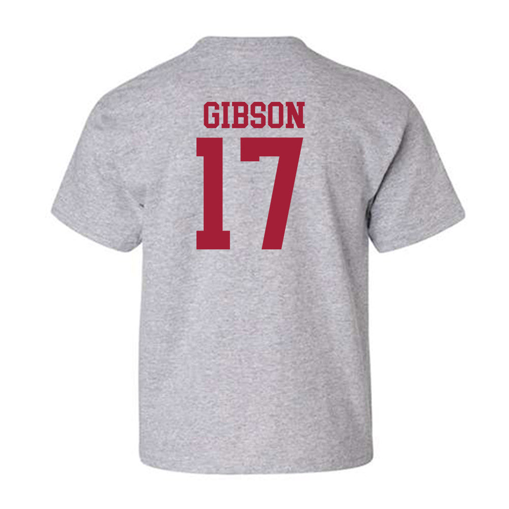 Alabama - NCAA Football : Zyan Gibson - Classic Shersey Youth T-Shirt-1