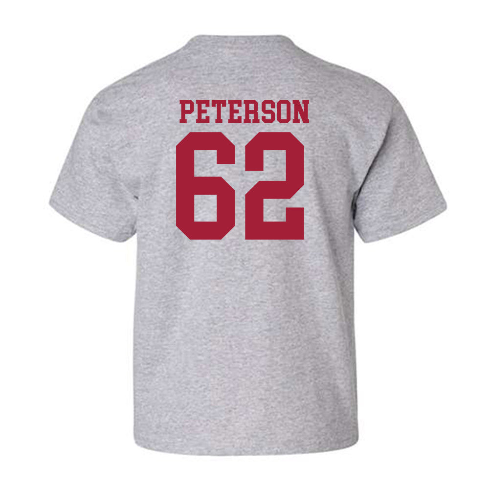 Alabama - NCAA Football : Davis Peterson - Classic Shersey Youth T-Shirt-1