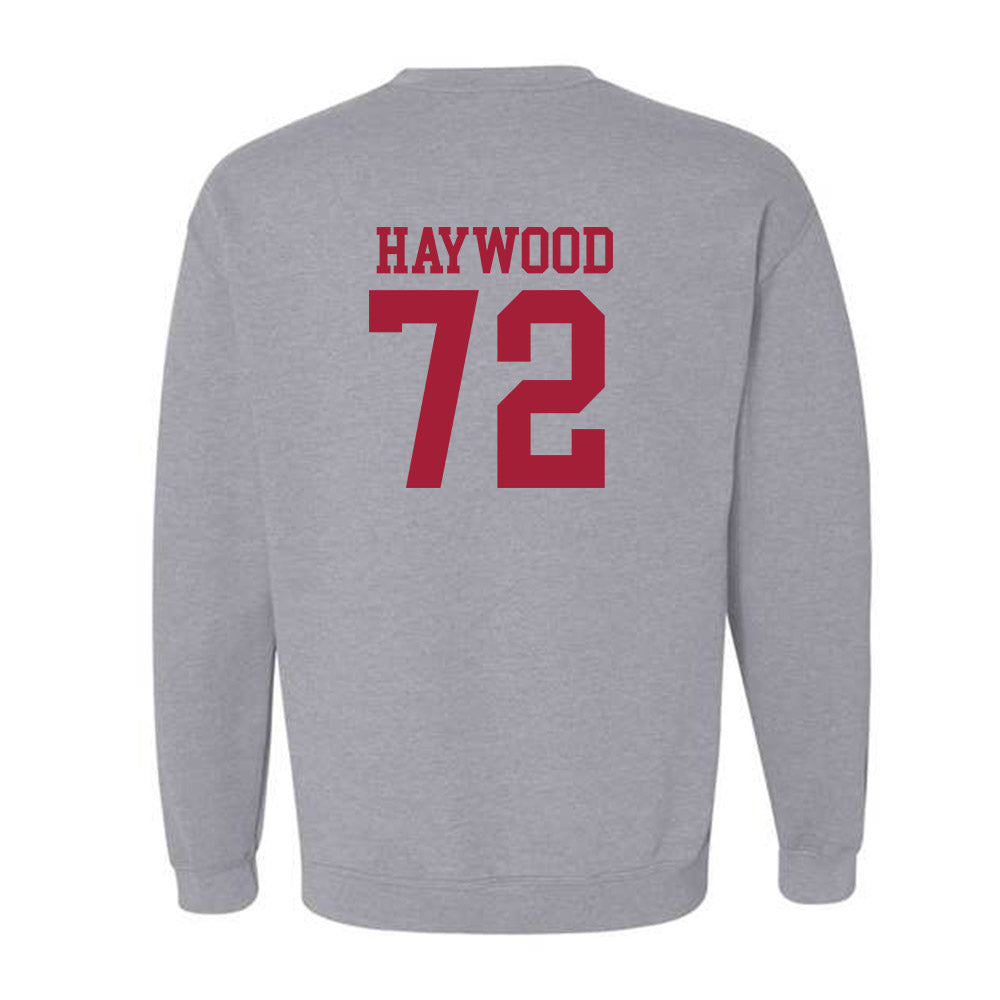 Alabama - NCAA Football : Ty Haywood - Classic Shersey Crewneck Sweatshirt-1