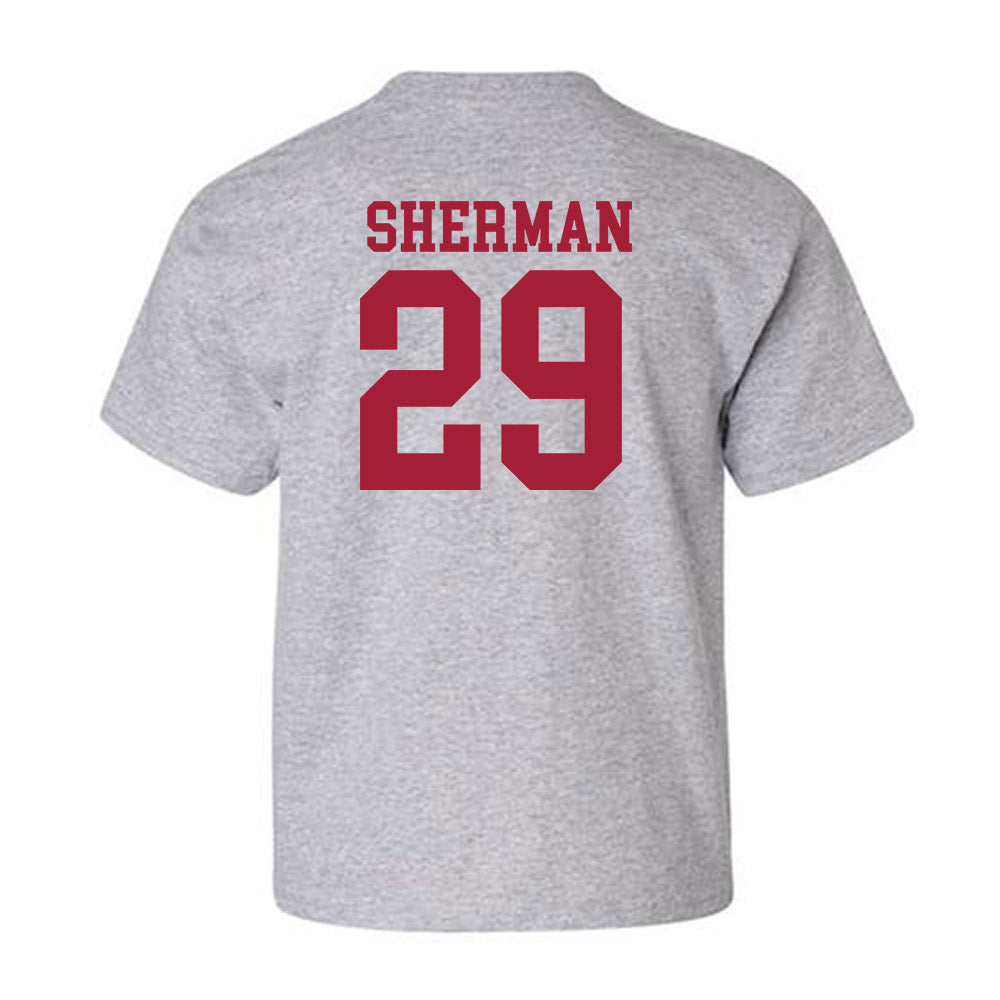 Alabama - NCAA Football : Nick Sherman - Classic Shersey Youth T-Shirt-1