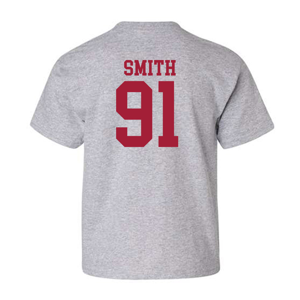 Alabama - NCAA Football : Caleb Smith - Classic Shersey Youth T-Shirt-1
