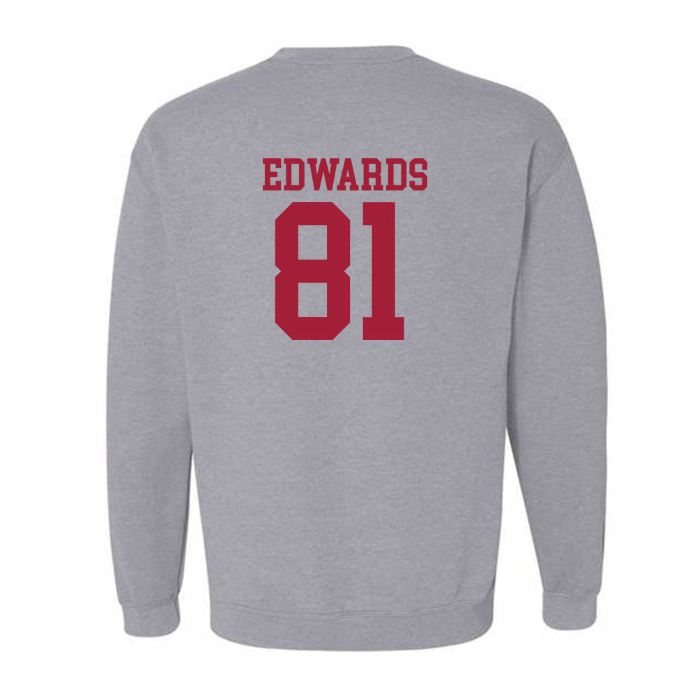 Alabama - NCAA Football : Kaleb Edwards - Classic Shersey Crewneck Sweatshirt-1