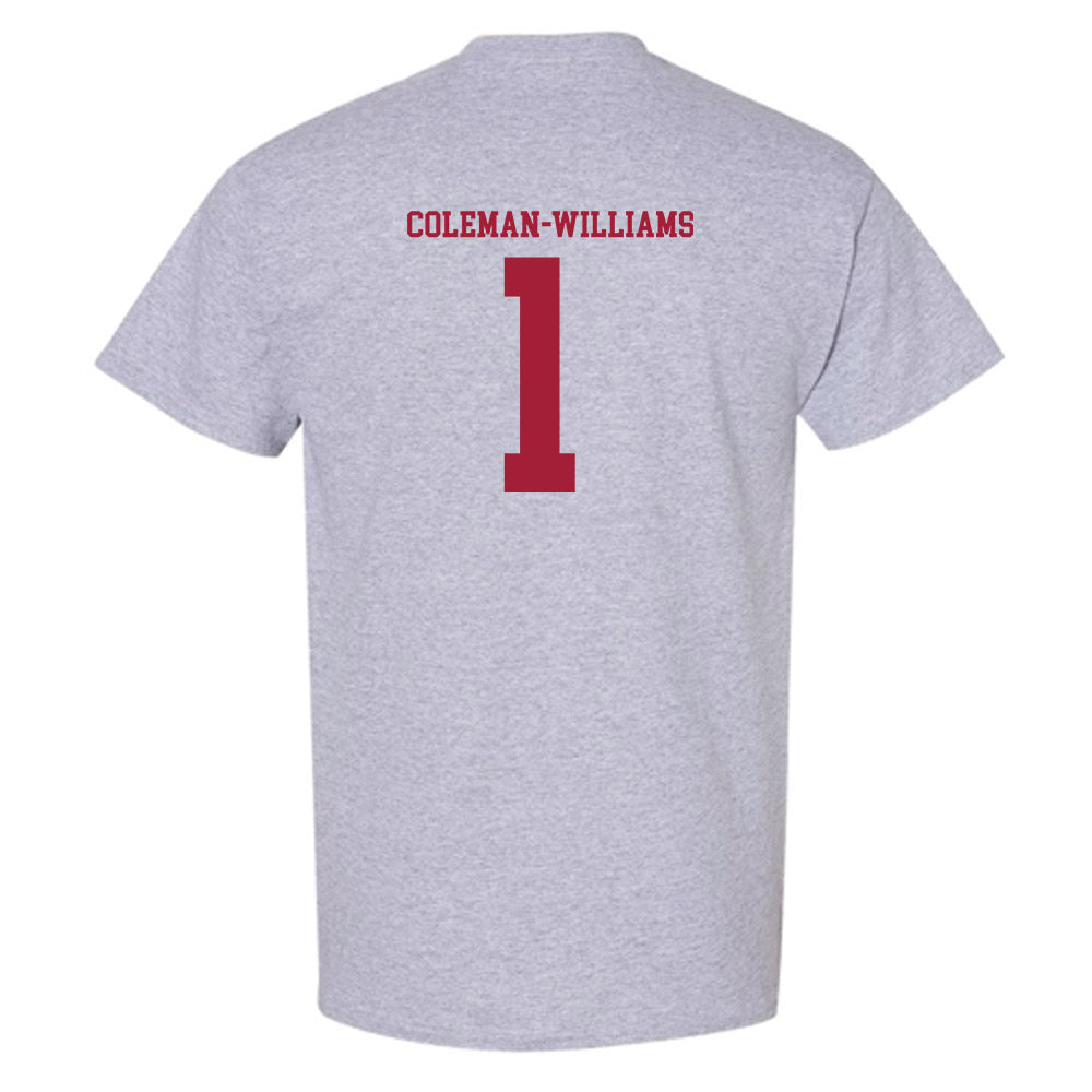 Alabama - NCAA Football : Ryan Coleman-Williams - Classic Shersey T-Shirt-1