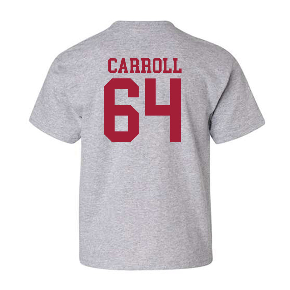 Alabama - NCAA Football : Michael Carroll - Classic Shersey Youth T-Shirt-1