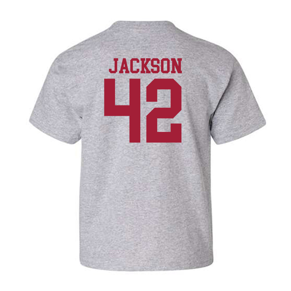 Alabama - NCAA Football : Ben Jackson - Classic Shersey Youth T-Shirt-1