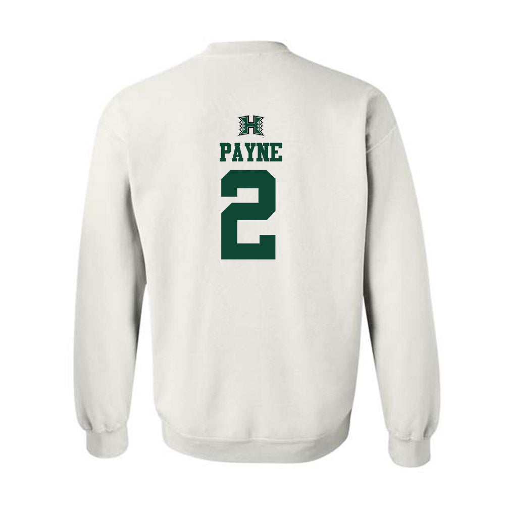 Hawaii - NCAA Men's Volleyball : Roman Payne - Replica Shersey Crewneck Sweatshirt-1