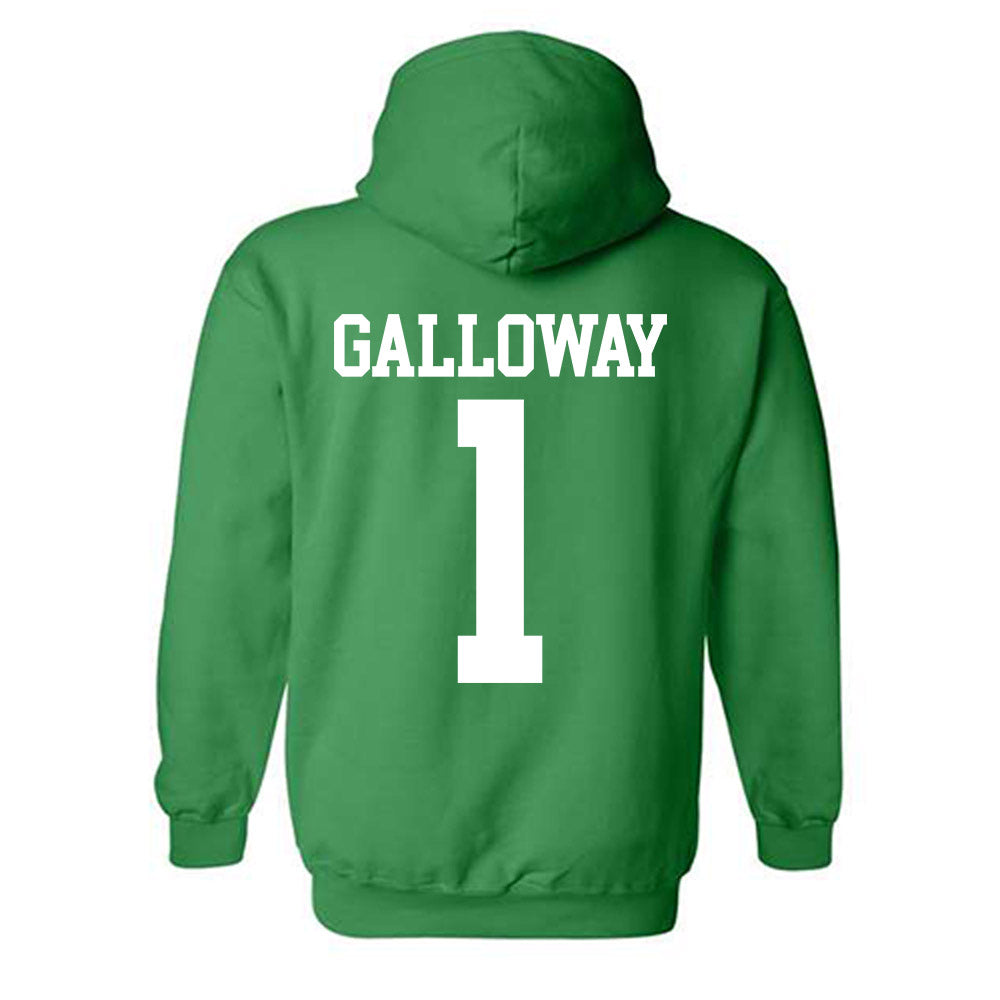 Hawaii - NCAA Men's Volleyball : Chaz Galloway - Classic Shersey Hooded Sweatshirt-1