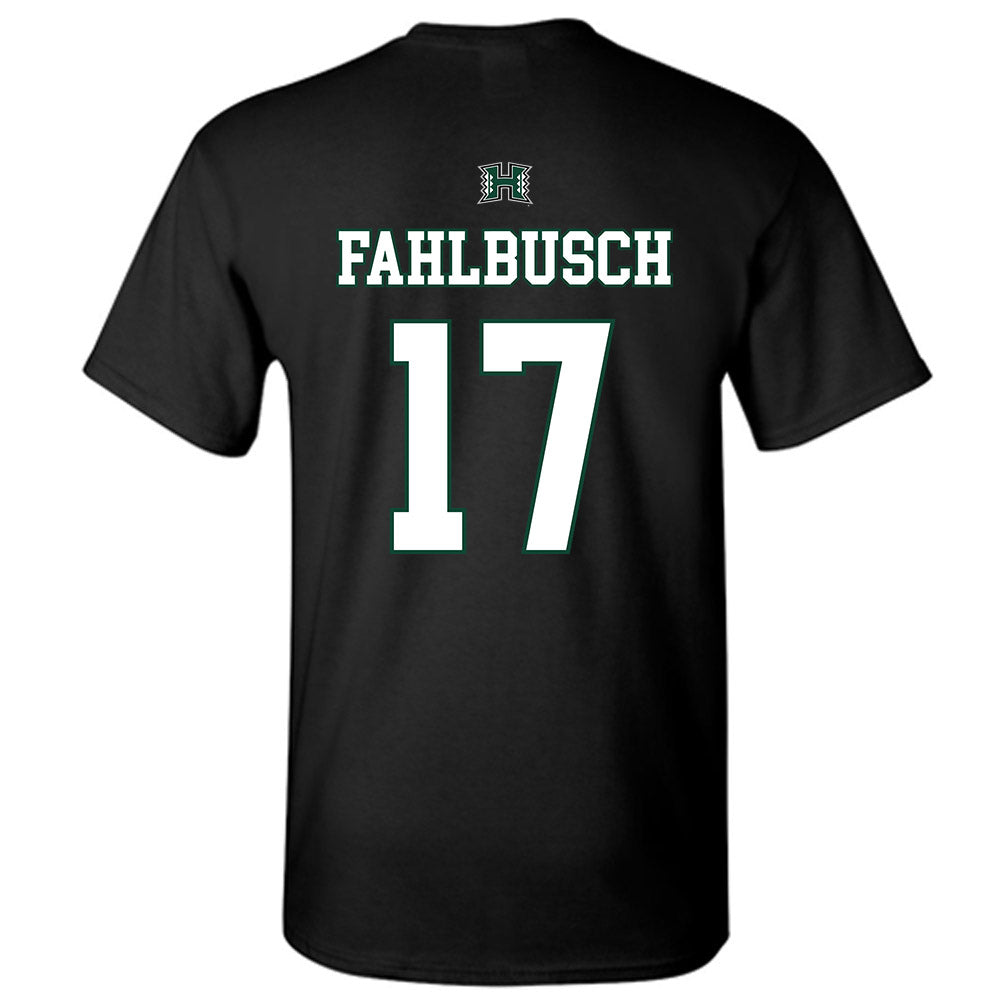 Hawaii - NCAA Men's Volleyball : Thatcher Fahlbusch - Sports Shersey T-Shirt-1