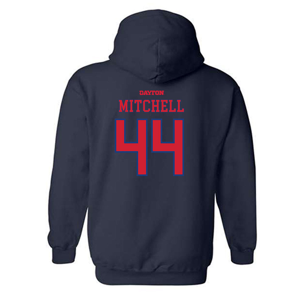 Dayton - NCAA Football : Sam Mitchell - Generic Shersey Hooded Sweatshirt-1