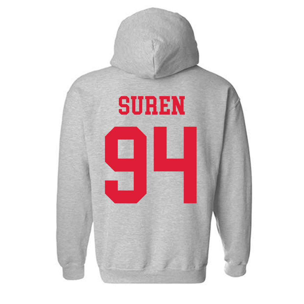 Dayton - NCAA Football : Griffin Suren - Classic Shersey Hooded Sweatshirt-1