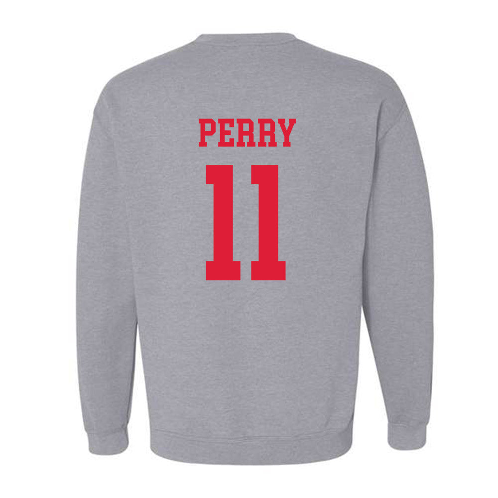 Dayton - NCAA Men's Basketball : Travis Perry - Classic Shersey Crewneck Sweatshirt-1