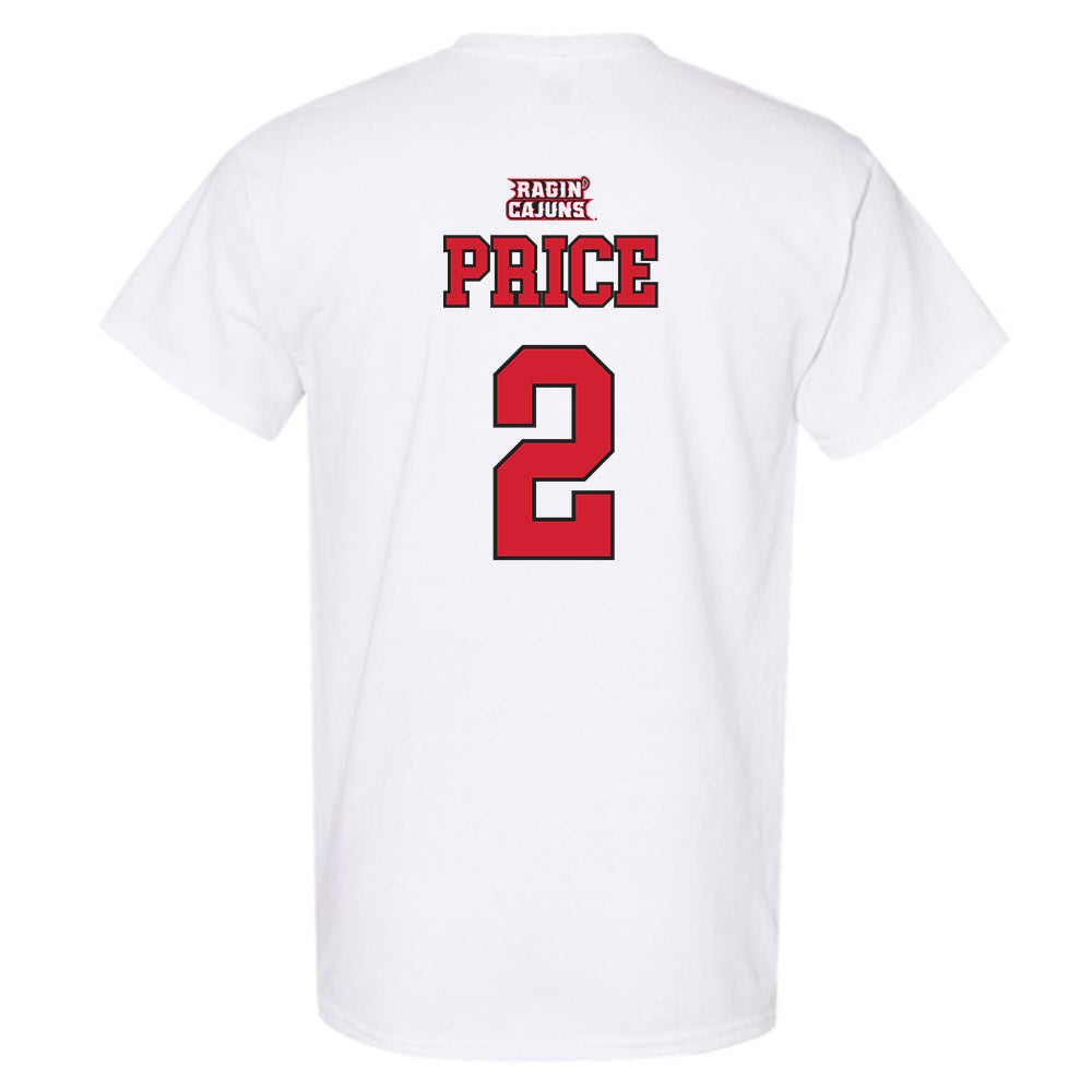 Louisiana - NCAA Women's Basketball : Amijah Price - Sports Shersey T-Shirt-1