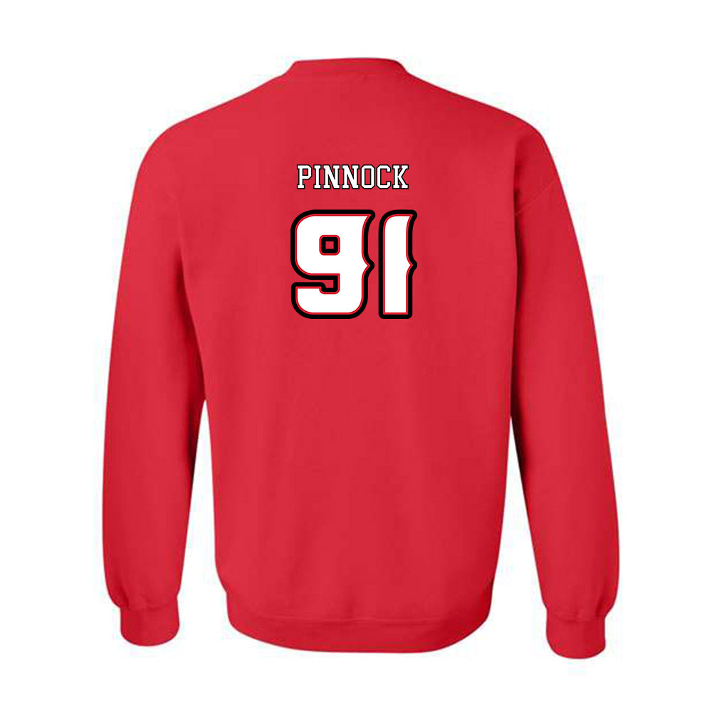 Louisiana - NCAA Football : Jordan Pinnock - Generic Shersey Crewneck Sweatshirt-1
