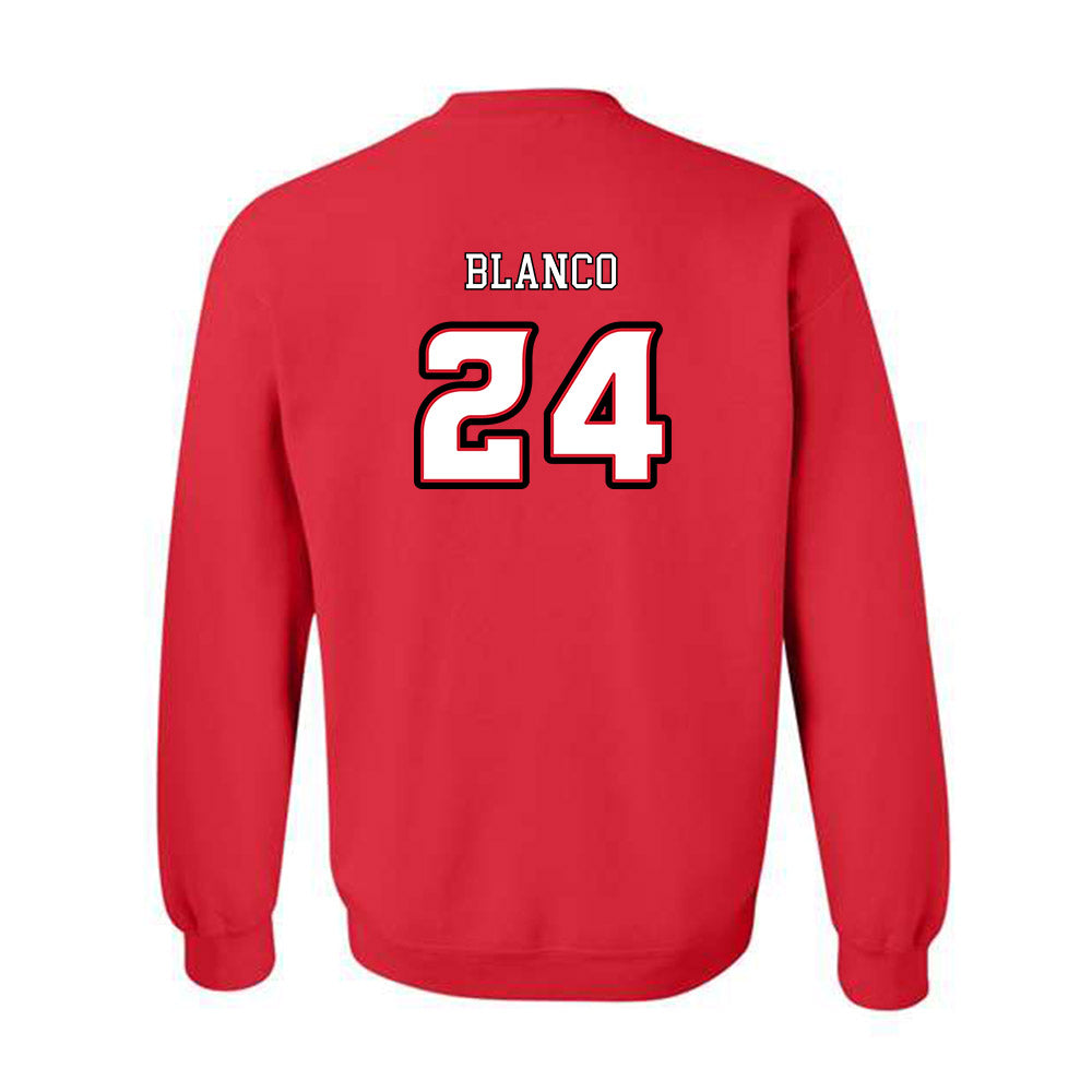 Louisiana - NCAA Football : Steven Blanco - Generic Shersey Crewneck Sweatshirt-1