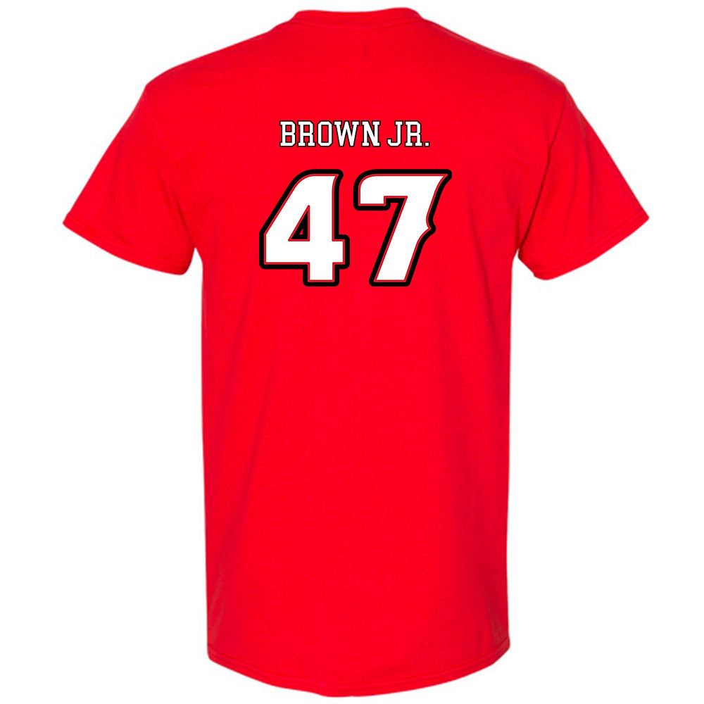 Louisiana - NCAA Football : Maurice Brown Jr. - Generic Shersey T-Shirt-1