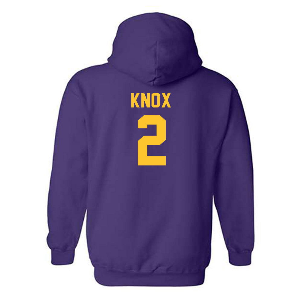 LSU - NCAA Women's Basketball : Grace Knox - Classic Shersey Hooded Sweatshirt-1