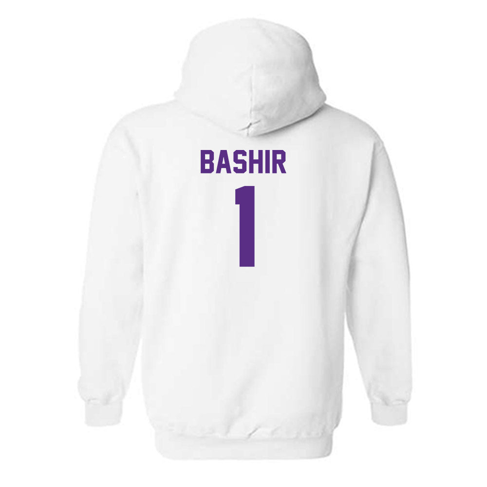 LSU - NCAA Men's Basketball : Abdi Bashir - Classic Shersey Hooded Sweatshirt-1