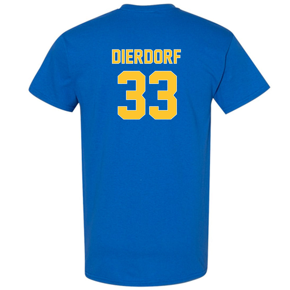 Pittsburgh - NCAA Baseball : Carter Dierdorf - Generic Shersey T-Shirt-1