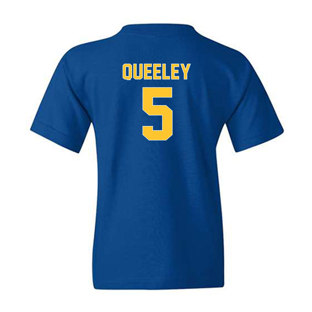 Pittsburgh - NCAA Women's Basketball : Jayda Queeley - Generic Shersey Youth T-Shirt-1