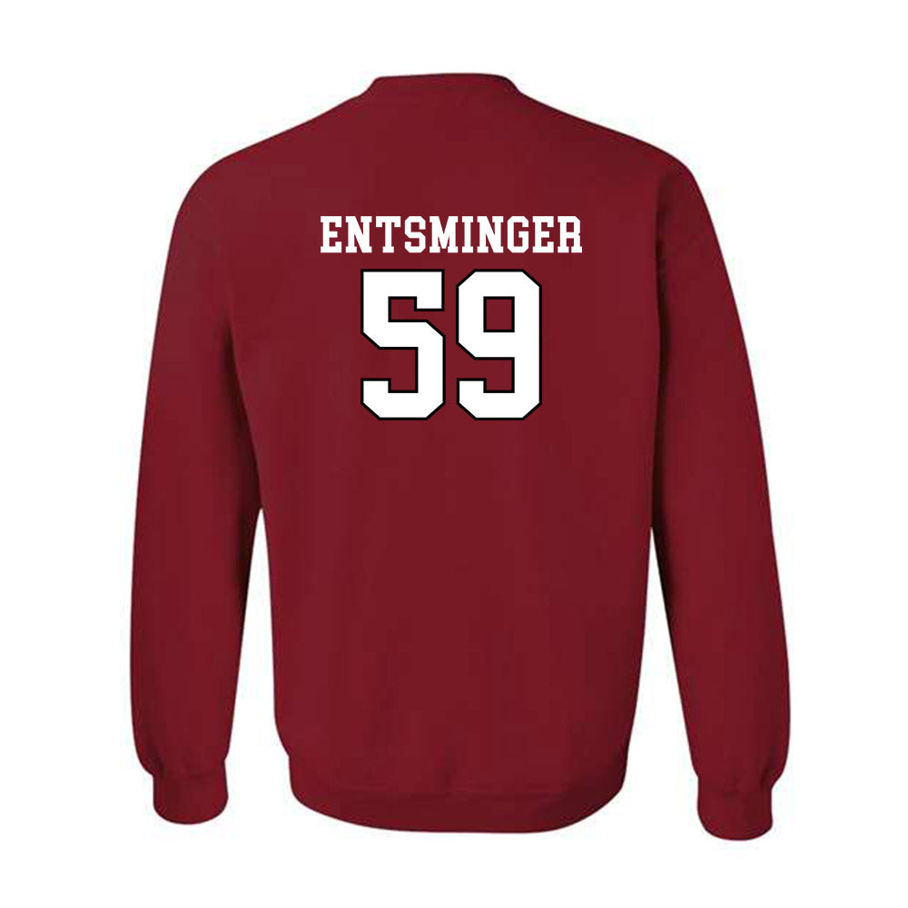 Utah - NCAA Football : Devin Entsminger - Generic Shersey Crewneck Sweatshirt-1