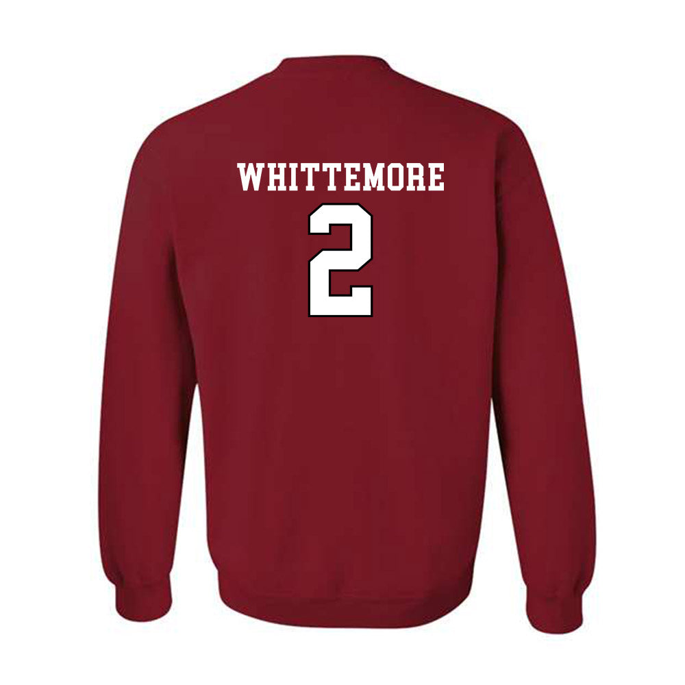 Utah - NCAA Football : Creed Whittemore - Generic Shersey Crewneck Sweatshirt-1
