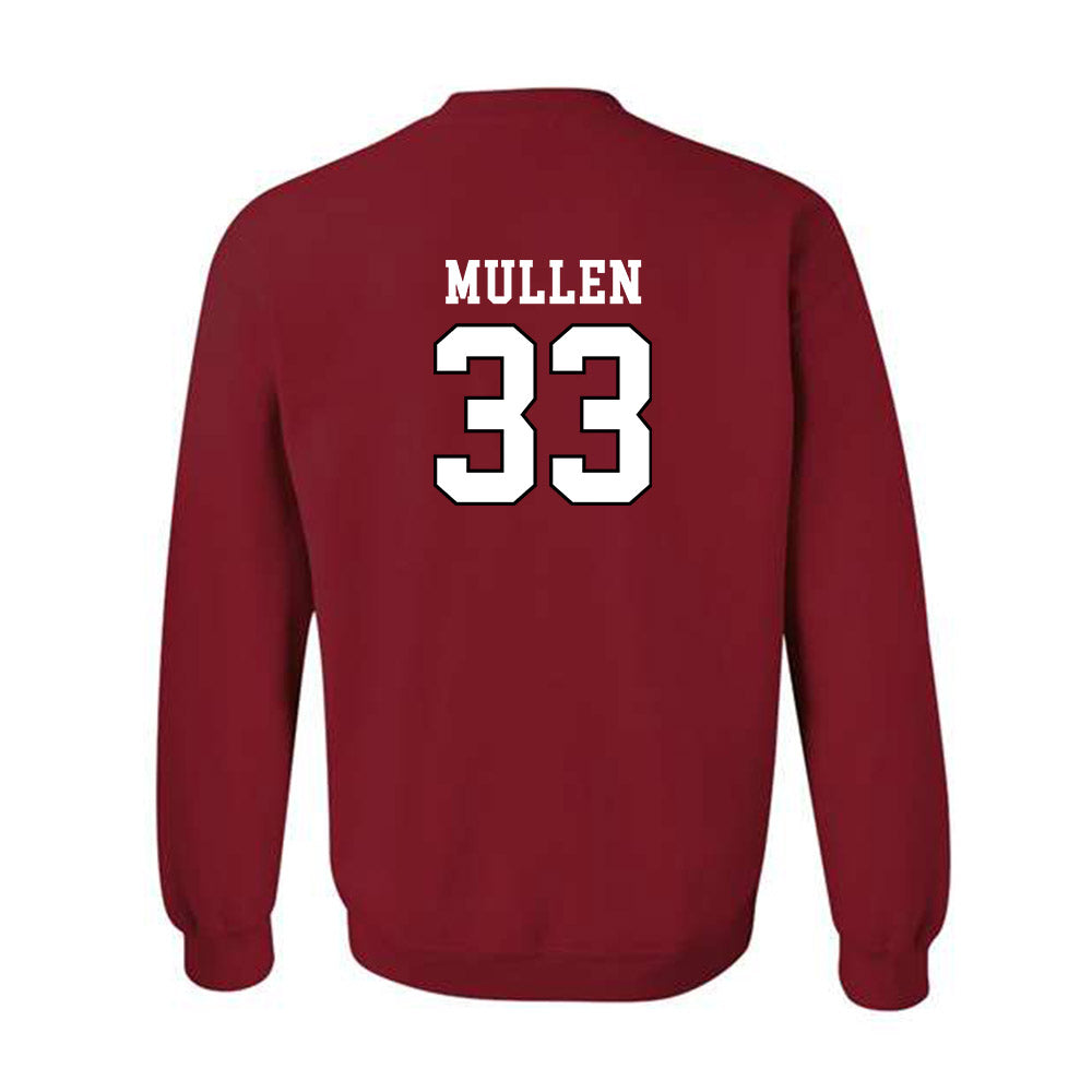 Utah - NCAA Men's Lacrosse : Joel Mullen - Generic Shersey Crewneck Sweatshirt-1