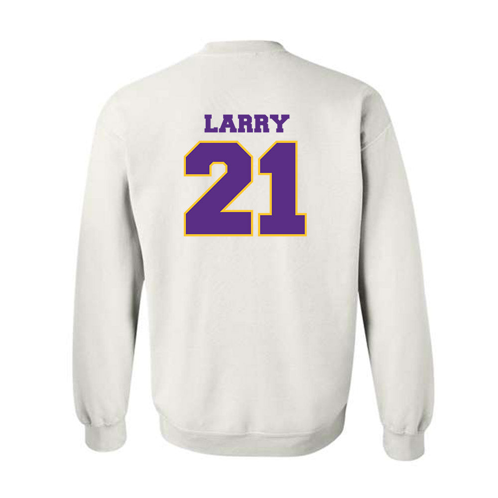 LSU - NCAA Women's Basketball : Chloe Larry - Sports Shersey Crewneck Sweatshirt-1