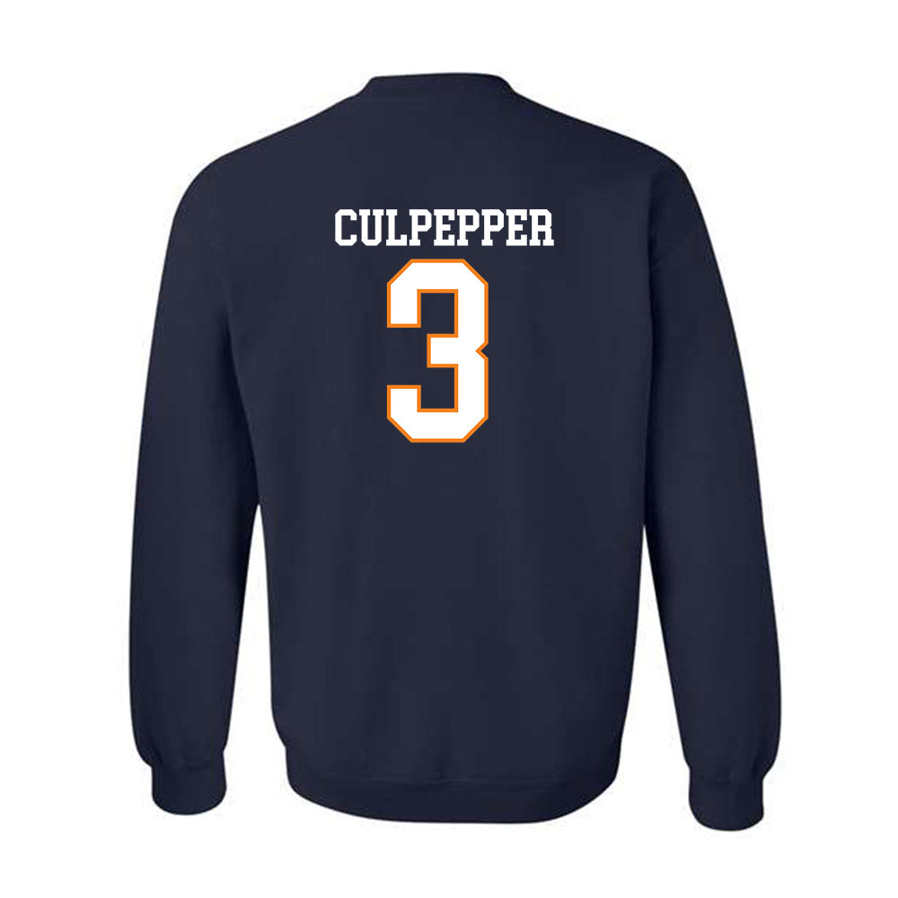 UTEP - Men's Basketball Legends : Randy Culpepper - Classic Shersey Crewneck Sweatshirt-1