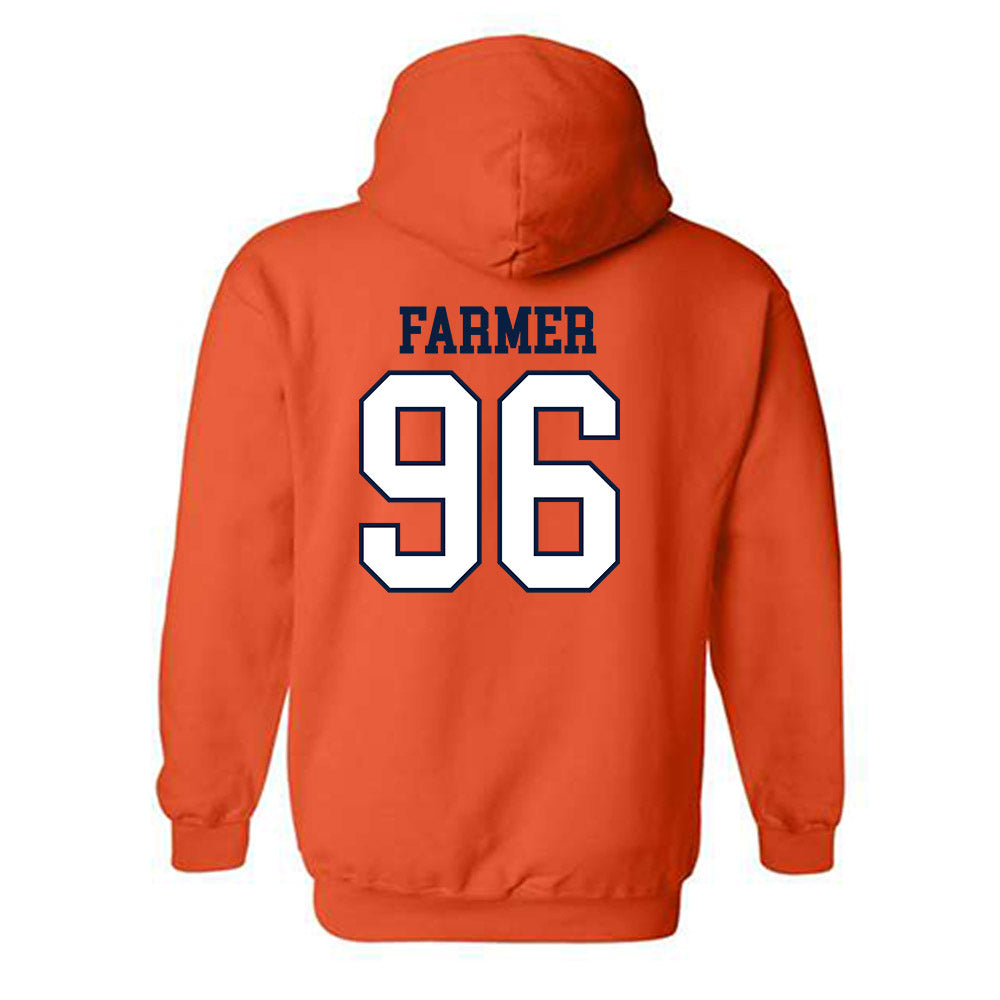 UTEP - NCAA Football : Kelton Farmer - Generic Shersey Hooded Sweatshirt-1