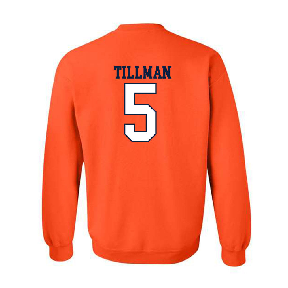 UTEP - NCAA Football : TJ Tillman - Generic Shersey Crewneck Sweatshirt-1