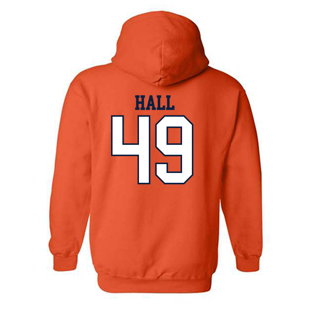 UTEP - NCAA Football : Ian Hall - Generic Shersey Hooded Sweatshirt-1