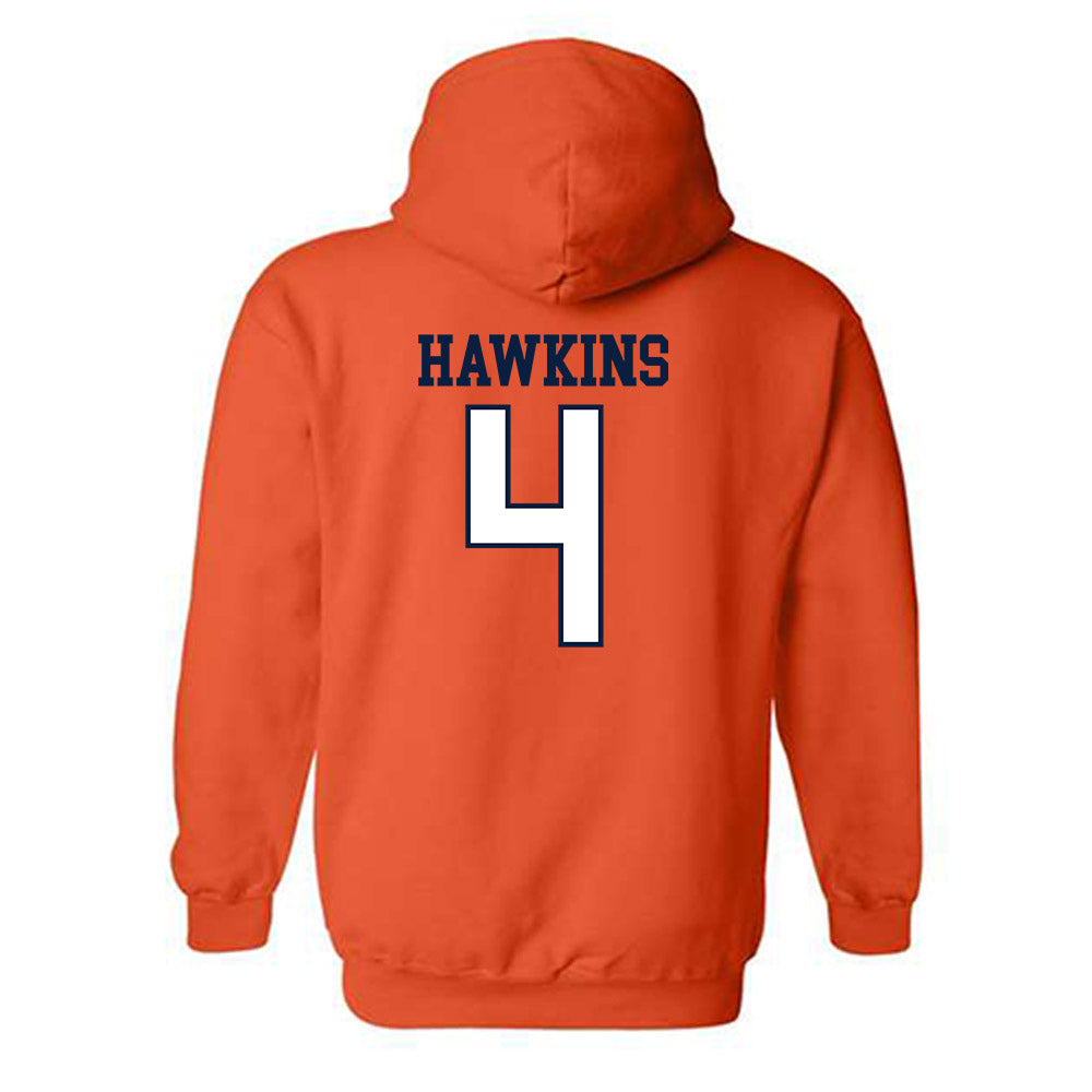UTEP - NCAA Football : Garrett Hawkins - Generic Shersey Hooded Sweatshirt-1