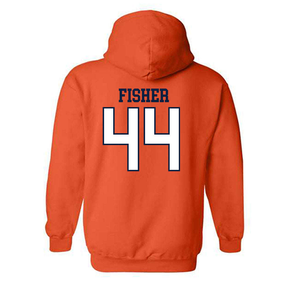UTEP - NCAA Football : Oryend Fisher - Generic Shersey Hooded Sweatshirt-1